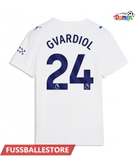 Günstige Manchester City Josko Gvardiol #24 3rd trikot Damen 2026-27 Kurzarm